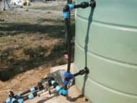 This new salt water tank will ensure a constant supply of water for desalination plant
