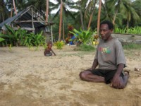 Chief Willie at Sakau