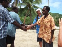 Chief Willie at the launch of Lanisif 2007