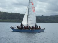 First sail on Lanisif 2007