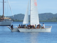 First sail on Lanisif 2007