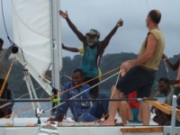 Lanisif with Kalo Enrel on board 2007