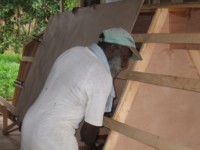 Kalo Enrel master boatbuilder at work 2007