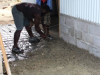 Concreting begins 2011