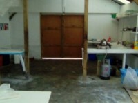 Interior of refurbished soap factory