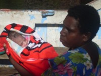 Moments after delivery