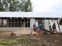 Pavilion takes shape